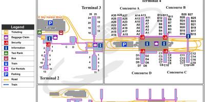Sky harbor airport terminal map